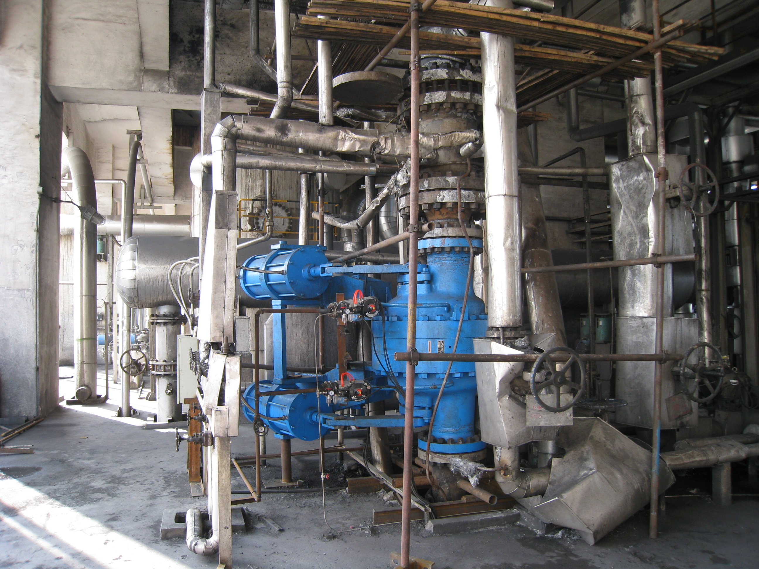 粉煤加压输送装置双盘阀业绩